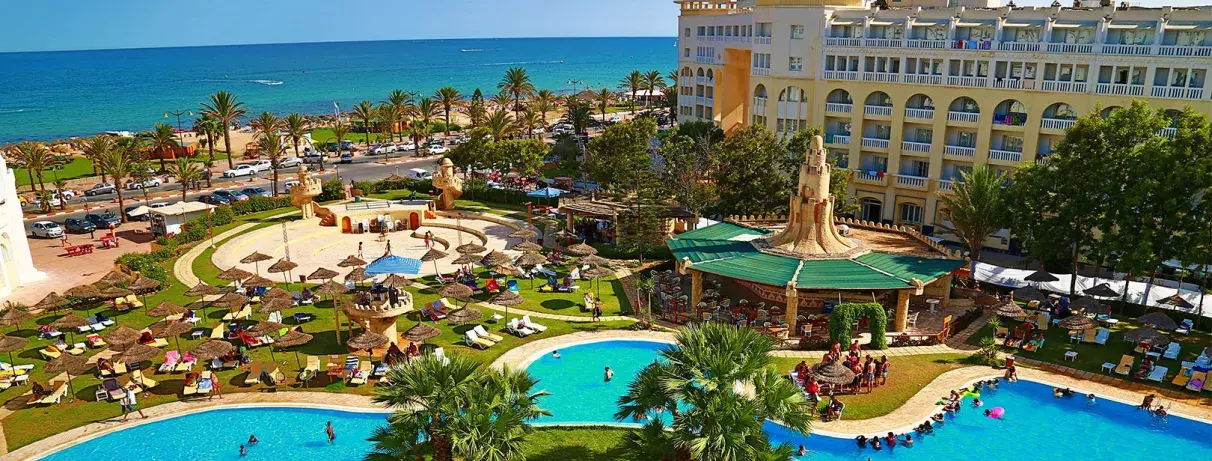 vue d'ensemble de l'hôtel