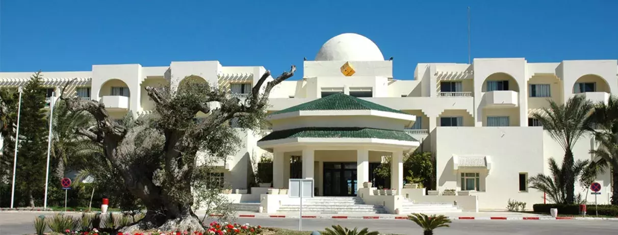 entrée extérieure hôtel