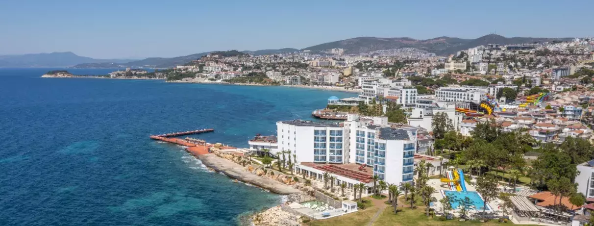 vue d'ensemble hôtel