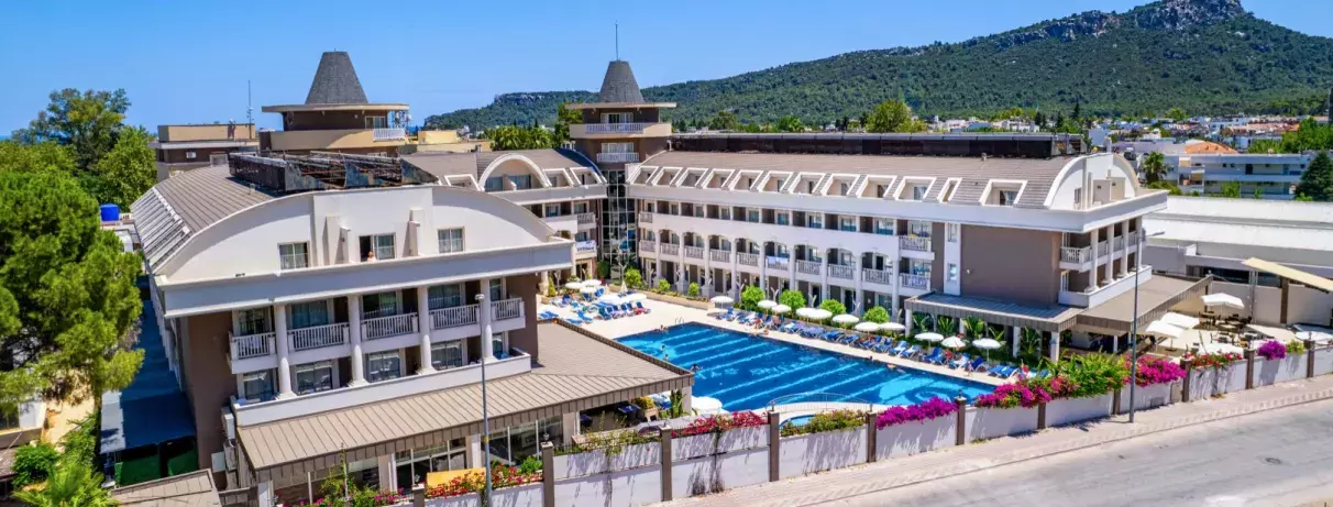 vue d'ensemble hôtel