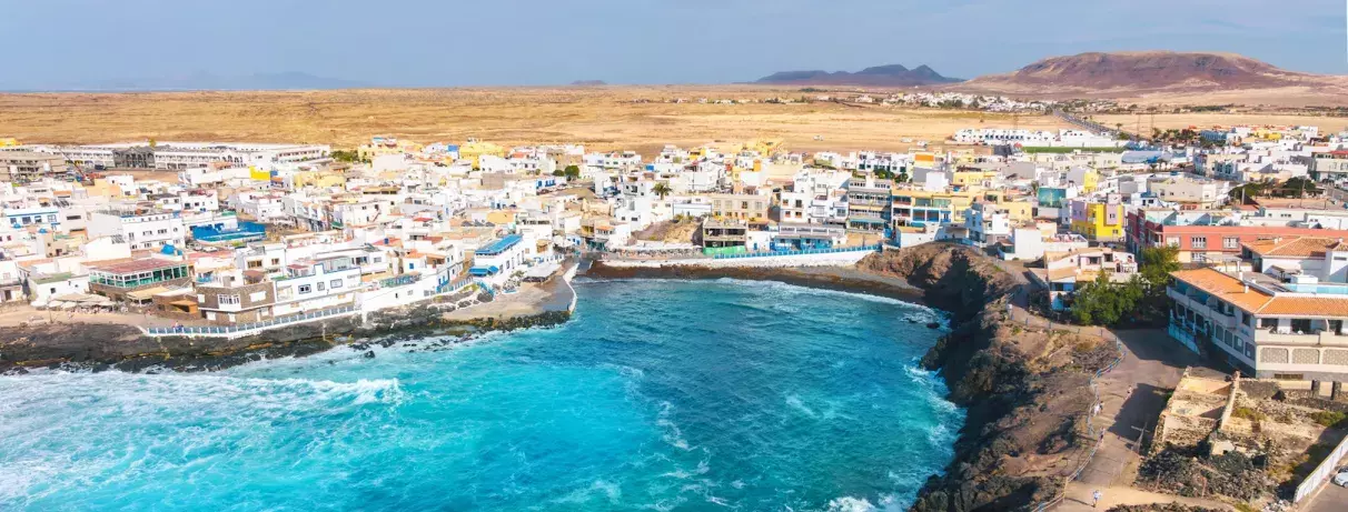 vue générale de la côte et de la mer