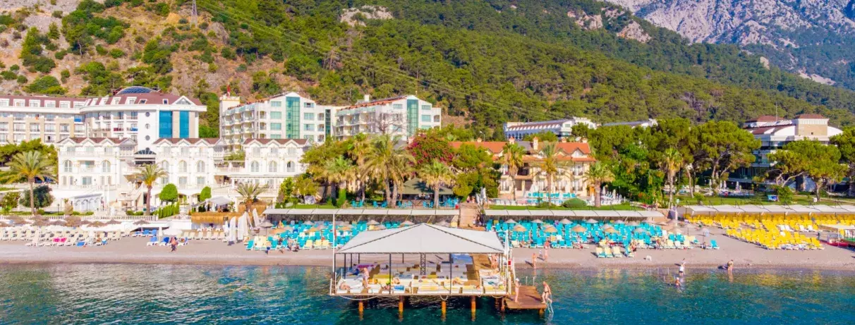 vue d'ensemble hôtel 