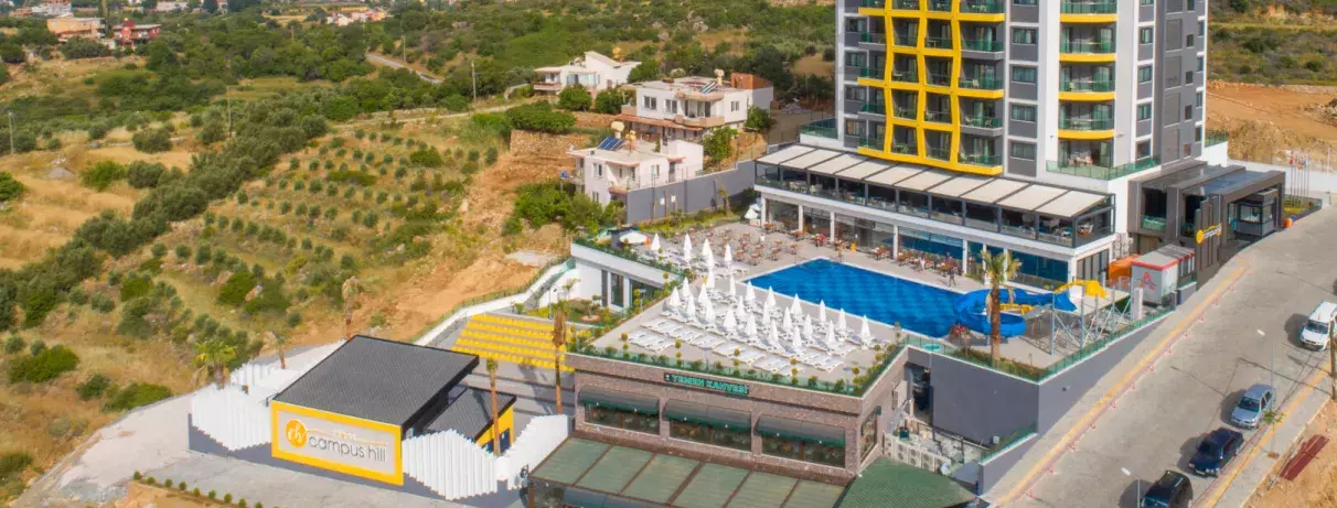 vue d'ensemble hotel