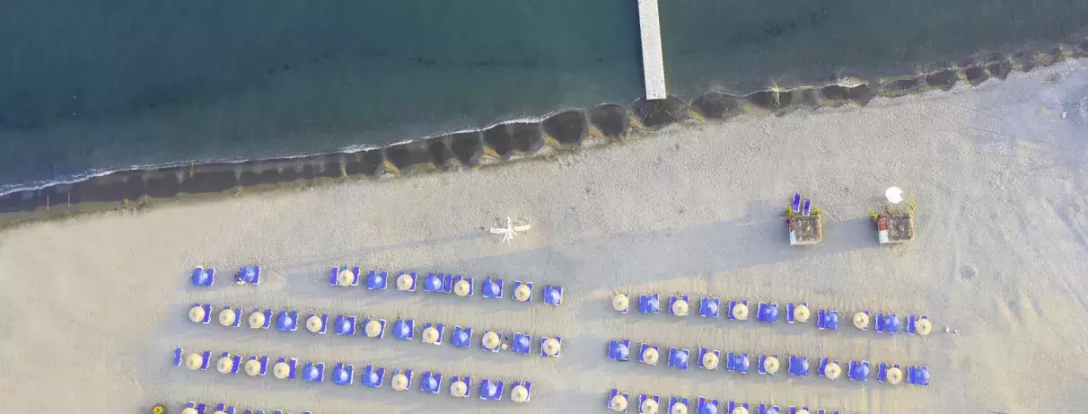 vue d'ensemble plage