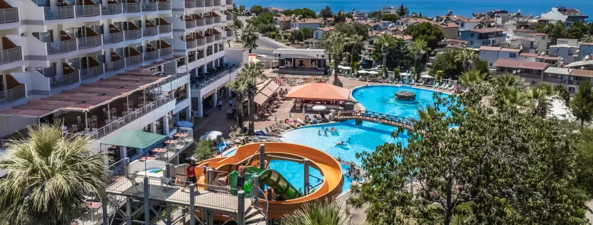 vue d'ensemble hotel 