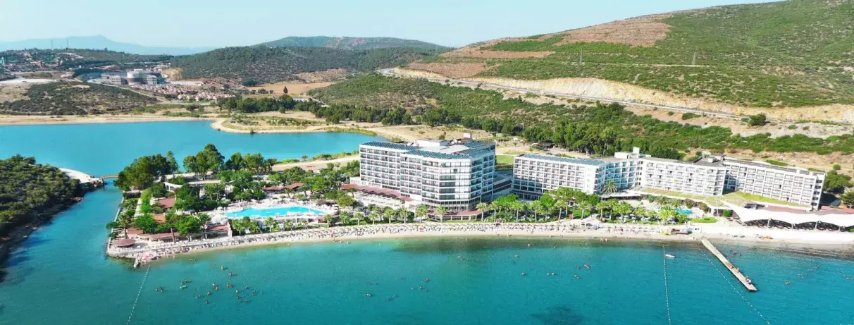 vue d'ensemble hôtel 