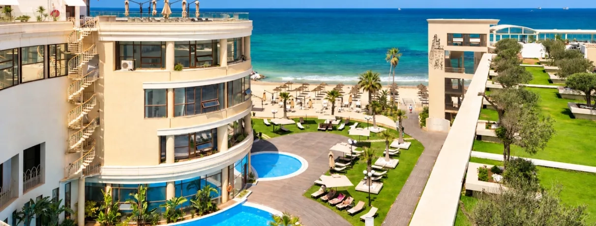 hotel vue mer et terrasse