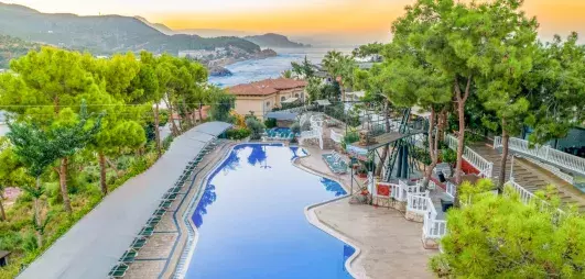 vue d'ensemble piscine 