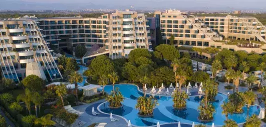 vue d'ensemble hotel