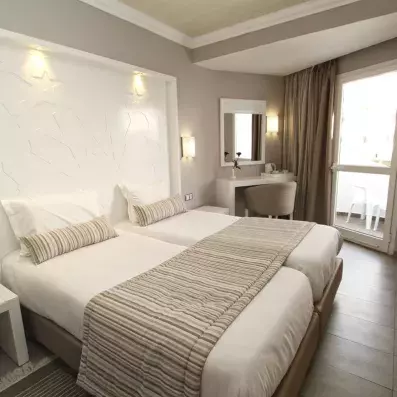 chambre 2 lits collés