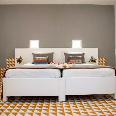 chambre 2 lits collés