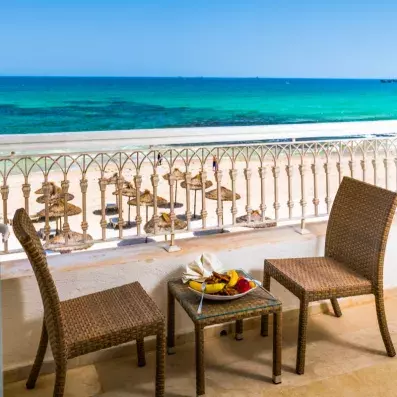 terrasse de la chambre