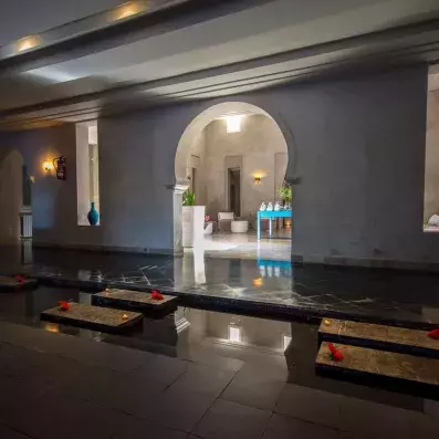 centre de spa intérieur