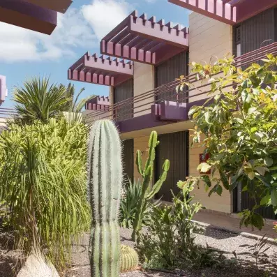 vue de l'extérieur de l'hôtel