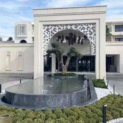 Hall d'entrée extérieure 