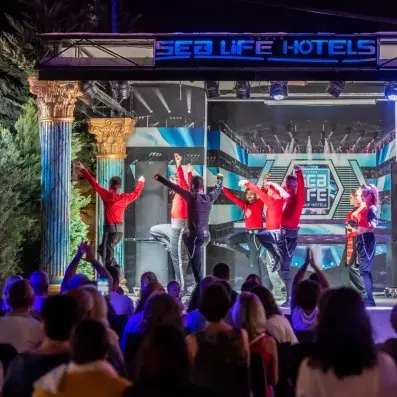 spectacle sur scène 