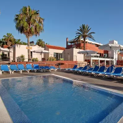 piscine avec transats et parasols 