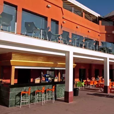 snack bar de la piscine