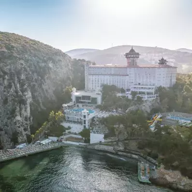 vue d'ensemble hôtel