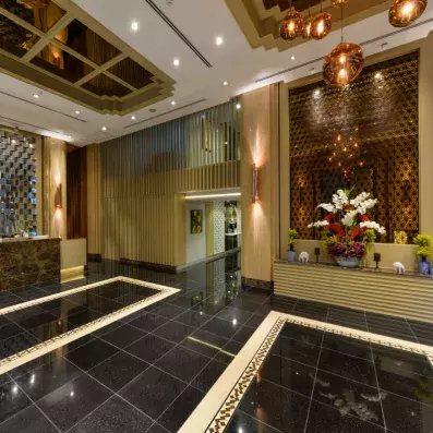 hall entrée de l'hôtel