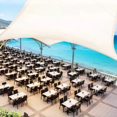 restaurant buffet extérieur