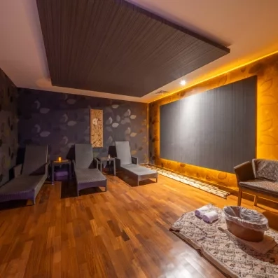 salle de détente au spa 