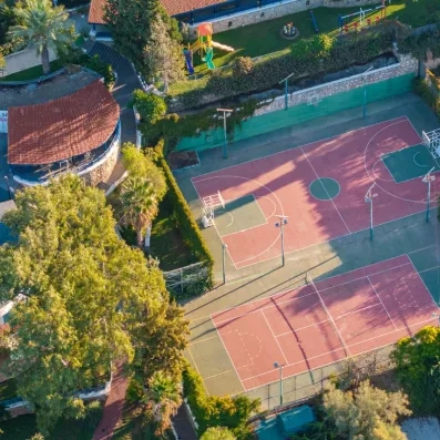 terrain de tennis 
