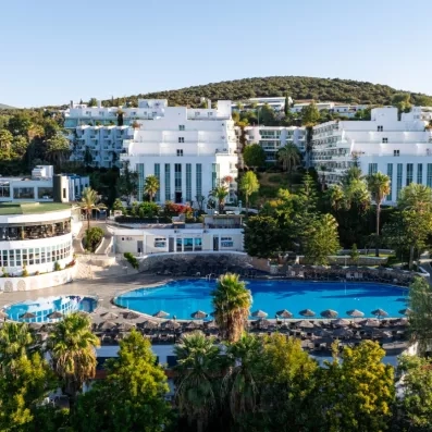 vue d'ensemble hôtel 