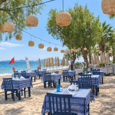 restaurant sur la plage