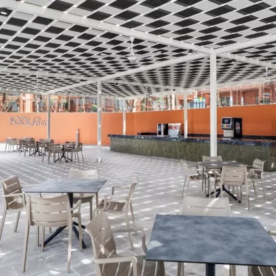 snack bar de la piscine