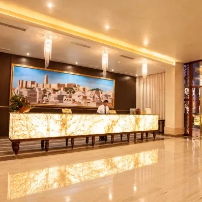 reception hotel