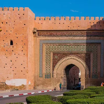 Porte Bab Mansour à Meknès, chef-d’œuvre de l’architecture impériale marocaine