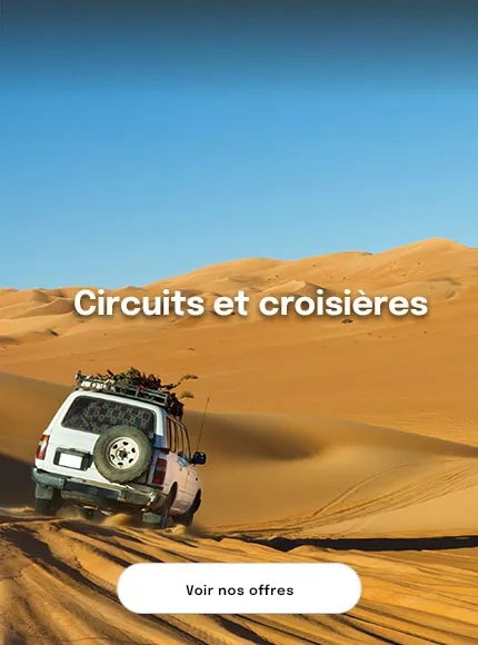 Un 4X4 dans le désert